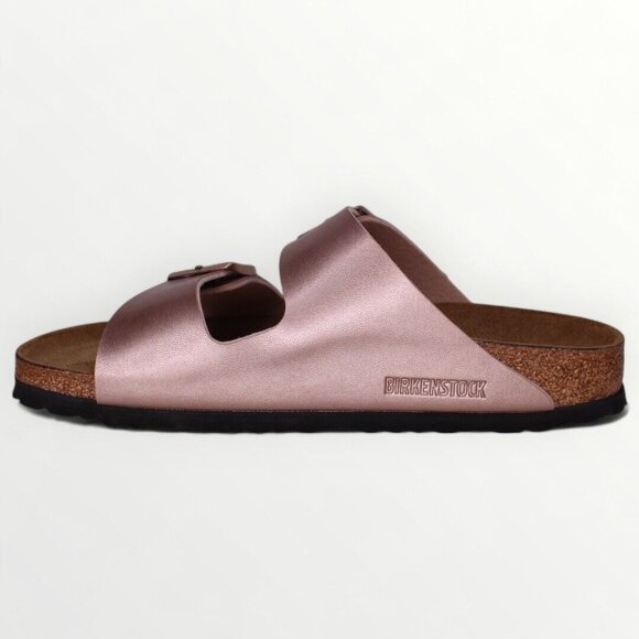 Birkenstock Arizona Birko-Flor (Copper) Women's Sandals 1023942 Size 39/US 8.0 - Picture 3 of 13